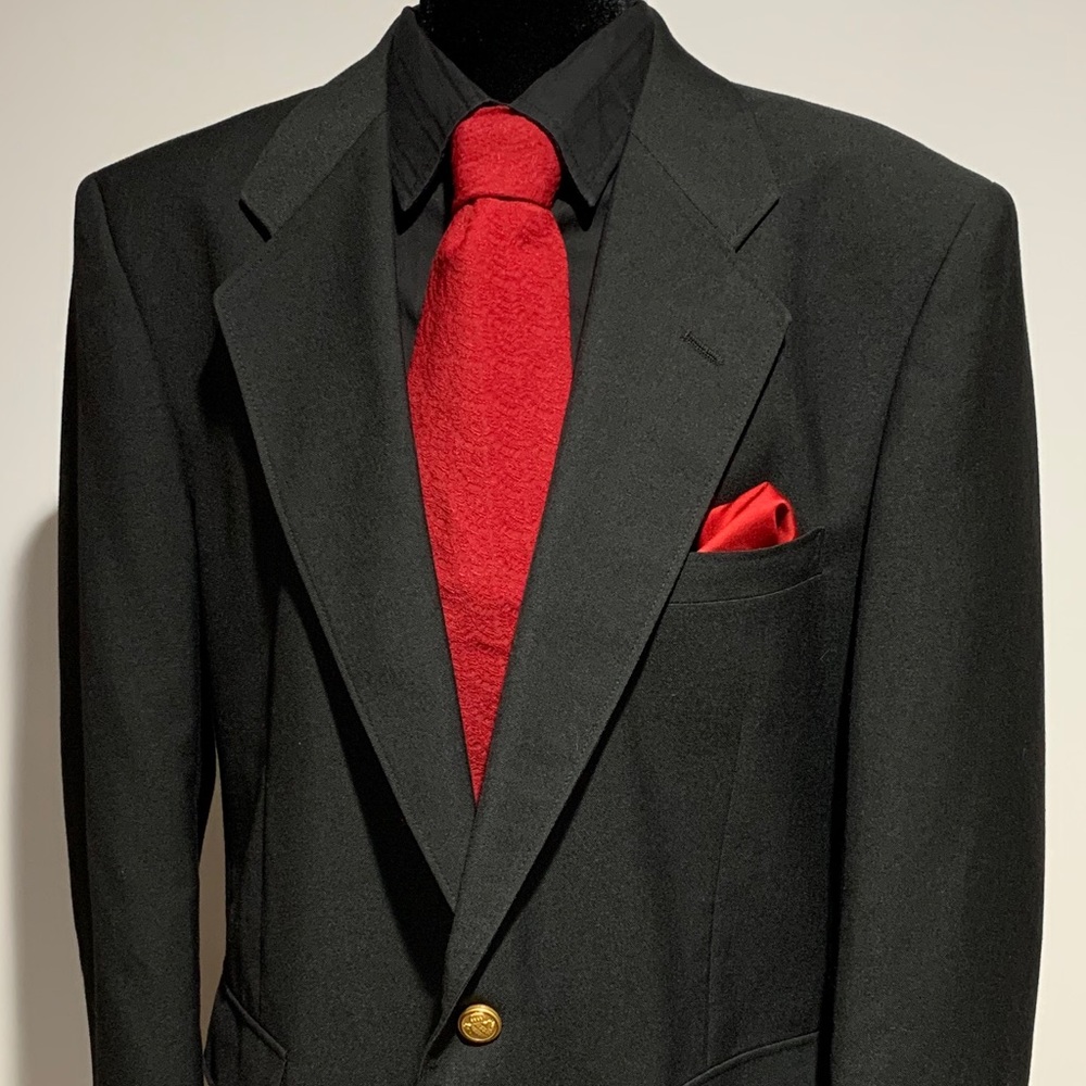 Black David Taylor blazer size 42 R